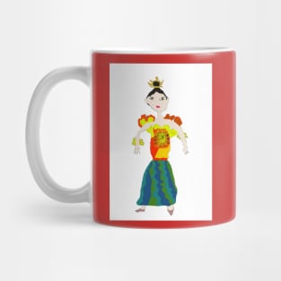 Rooster Zodiac Chibi Suzaku Mug